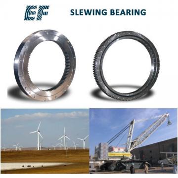 Slewing ring for crane and hard bearing and mechanical bearing