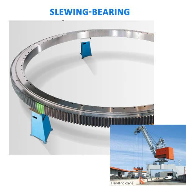 Excavator slewing ring lazy susan swivel turntable ball bearing for bridge crane #2 image