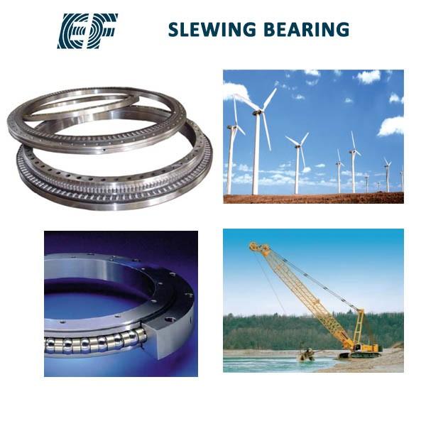 luoyang small crane rothe erde 42crmo4v rubber seal external gear slewing ring bearing #1 image